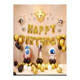 Folyo Balon Mutlu Doğum Günü 1 Yaş Set, 4564894549496