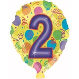 FOLYO BALON RAKAM 2 BALONLU 18''