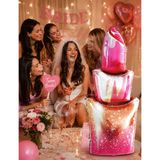 Folyo Balon Ruj Model Bride Bekarlığa Veda Partisi 40X95 Cm Parti Süsü Dekor Balon