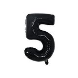 Folyo Balon Siyah 5 Rakamı 34 İnç 80 cm