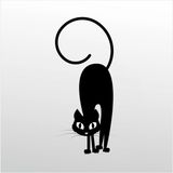 Folyo Sticker Korkmuş Kedi