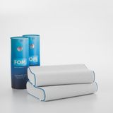 FOM 2'li Flex Tam Ortopedik Visco Konforlu Uyku Yastık Kampanyası, Ortopedik, 60 X 40 X 14/11, Beyaz - 60 x 40 cm