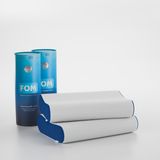 FOM 2'li Flex Tam Ortopedik Visco Konforlu Uyku Yastık Kampanyası, Ortopedik, 60 X 40 X 14/11, Lacivert - 60 x 40 cm