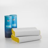 FOM 2'li Flex Tam Ortopedik Visco Konforlu Uyku Yastık Kampanyası, Ortopedik, 60 X 40 X 14/11, Sarı - 60 x 40 cm