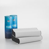 FOM 2'li Flex Tam Ortopedik Visco Konforlu Uyku Yastık Kampanyası, Ortopedik, 60 X 40 X 14/11, Siyah - 60 x 40 cm