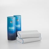 FOM 2'li Mini Flex Visco Çocuk Ve Seyahat Uyku Yastık Kampanyası, Ortopedik, 50 X 30 X 11/9, Beyaz - 50 x 30 cm
