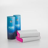 FOM 2'li Mini Flex Visco Çocuk Ve Seyahat Uyku Yastık Kampanyası, Ortopedik, 50 X 30 X 11/9, Fuşya - 50 x 30 cm