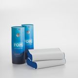 FOM 2'li Mini Flex Visco Çocuk Ve Seyahat Uyku Yastık Kampanyası, Ortopedik, 50 X 30 X 11/9, Lacivert - 50 x 30 cm
