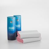 FOM 2'li Mini Flex Visco Çocuk Ve Seyahat Uyku Yastık Kampanyası, Ortopedik, 50 X 30 X 11/9, Pembe - 50 x 30 cm