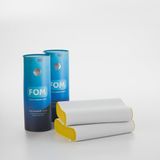 FOM 2'li Mini Flex Visco Çocuk Ve Seyahat Uyku Yastık Kampanyası, Ortopedik, 50 X 30 X 11/9, Sarı - 50 x 30 cm