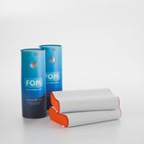 FOM 2'li Mini Flex Visco Çocuk Ve Seyahat Uyku Yastık Kampanyası, Ortopedik, 50 X 30 X 11/9, Turuncu - 50 x 30 cm