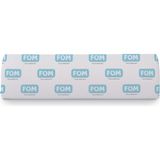FOM Joker Çok Amaçlı Visco Horlama Seyahat Uyku Yastık 40 x 18 x 10 - 40 x 18 cm - Beyaz