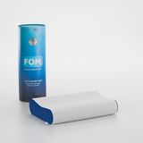 FOM Mini Flex Visco Çocuk Ve Seyahat Uyku Yastık, Ortopedik, 50 X 30 X 11/9, Lacivert - 50 x 30 cm