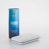 FOM Mini Tombik Visco Uyku Ve Seyahat Yastığı, Ortopedik Yastık, 50 X 30 X 10, Lacivert
