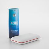 FOM Mini Tombik Visco Uyku Ve Seyahat Yastığı, Ortopedik Yastık, 50 X 30 X 10, Turuncu