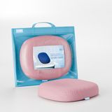 Fom Smith Visco Konforlu ve Rahatlatıcı Oturma Simidi Yastık, Ortopedik, 45 x 44 x 8, Pembe - 44 x 43 x 8 cm