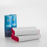 fom 'uykumu kaliteli aldım' 2'li Flex Visco Yastık - Boyun Düzleşmesi, Boyun Fıtığı - Boyun Yastığı Kampanyası, Ortopedik, 60 x 40 x 14/11, Kırmızı