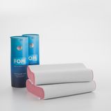 fom 'uykumu kaliteli aldım' 2'li Flex Visco Yastık - Boyun Düzleşmesi, Boyun Fıtığı - Boyun Yastığı Kampanyası, Ortopedik, 60 x 40 x 14/11, Pembe