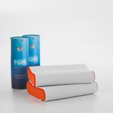 fom 'uykumu kaliteli aldım' 2'li Flex Visco Yastık - Boyun Düzleşmesi, Boyun Fıtığı - Boyun Yastığı Kampanyası, Ortopedik, 60 x 40 x 14/11, Turuncu