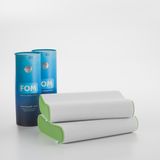 fom 'uykumu kaliteli aldım' 2'li Flex Visco Yastık - Boyun Düzleşmesi, Boyun Fıtığı - Boyun Yastığı Kampanyası, Ortopedik, 60 x 40 x 14/11, Yeşil