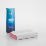 fom 'uykumu kaliteli aldım' Mini Flex Visco Çocuk Ve Seyahat Uyku Yastık, Ortopedik, 50 X 30 X 11/9, Pembe