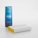 fom 'uykumu kaliteli aldım' Mini Flex Visco Çocuk Ve Seyahat Uyku Yastık, Ortopedik, 50 X 30 X 11/9, Sarı