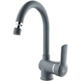 Foma Vista Antrasit Gri Grey Kuğu Lavabo Bataryası