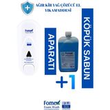 Fomex Köpük Sabun Ağır Kir ve Yağ Çöz El Yıkama Maddesi 1000ML - Mavi - Beyaz