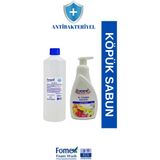 Fomex Köpük Sabun Antibakteriyel 500 ml + 1 Yedek Şişe 1000 ml - 2