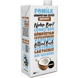 Fomilk Şekersiz Hindistan Cevizi Sütü 1lt