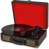 Fomix FM-102 Siyah Hoparlörlü Bluetoothlu Pikap Plak Çalar