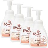 Fomy Hassas Cilt Köpük Sabun El Yüz Vücut Temizlik Köpüğü 300 ml x 4 Adet