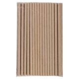 Fon Kağıt Pipet 6X197mm 100'Lü Kraft Doğada Çözünebilen 5'Li Avantaj Paketi