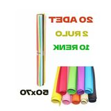 Fon Kartonu, 10 Renk İle 50X70 Cm Boyutunda 20 Adet