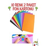 Fon Kartonu 2 Paket 23X33 Ebat 10 Lu X 2