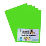 Fon Kartonu Fosforlu Renkler 35x50 5 Adet Artlantis Fosforlu Fon Kartonu 35 * 50 5 Adet Fosforlu Yeşil
