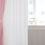 Fon Perde Pudra Rengi 1-2,5 Orta Sık Pile 150X260