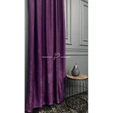 Fon Perde Soft Perdelik Kumaş Yarı Parlak Gölgeli Fonluk Düz Dikim 150 x 270 Mor