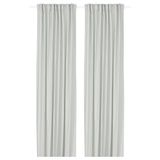 Fon perde/2 kanat, beyaz, 145x300 cm, ışık filtreleyici, polyester