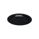 Fon Plastik Siyah Tabak 10Ad 23Cm (3'Li Paket)