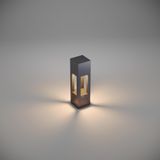 Fonelight Aka Alüminyum Yürüyüş Yolu Bollard Bahçe Aydınlatması 35 cm Antrasit