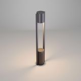 FoneLight Holera Alüminyum LED Bollard Bahçe Aydınlatma Direği IP65 Dış Mekan Peyzaj Aydınlatması Antrasit 9W 3000K Su Geçirmez Villa Yürüyüş Yolu Bahçe Lambası 750 mm