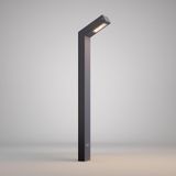 FoneLight Polera LED Bahçe Aydınlatma Direği 50x90x1000 mm 18W IP65 Alüminyum Dış Mekan Bollard Aydınlatma 3000K Peyzaj Yürüyüş Yolu Villa Bahçe Lambası Antrasit