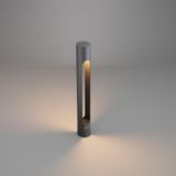 FoneLight Velora 800 mm Alüminyum LED Bollard Bahçe Aydınlatma Direği IP65 Dış Mekan Peyzaj Yürüyüş Yolu Aydınlatması Antrasit 9W 3000K Villa Bahçe Lambası 100x100x800 mm