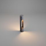 FoneLight Velora Alüminyum LED Bollard Bahçe Aydınlatma Direği IP65 Dış Mekan Peyzaj Yürüyüş Yolu Aydınlatması Antrasit 9W 3000K Villa Bahçe Lambası 500 mm