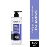 Fonex 500 ML Mor Şampuan Gümüş Işıltısı ile Sarı ve Gri Saçlar için Özel Formül