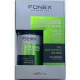 Fonex Cosmetics Styling Powder Wax – Saç Şekillendirici Toz Wax - yeşil