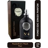 Fonex No:4 Edc Erkek Parfüm 100 Ml Calabrian Lemon & Fig Leaves Amber Çiçeksi