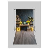 Fonhane 2x4 Mt SERT Kumaş Üç Boyutlu Yetişkin Stüdyo Fotoğraf Fonu- OKUL