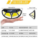Fonksiyonel Sensörlü 102 Ledli Solar Bahçe Lambası